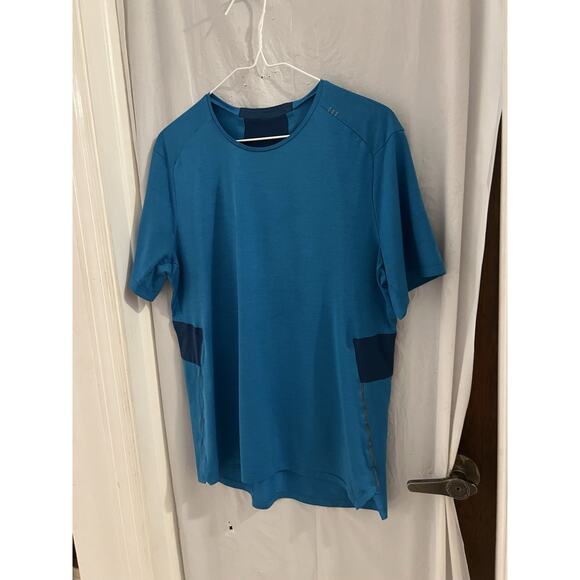Lululemon Shirt Mens Medium Fast Free Short Sleeve Tech Tee Performance Running - Picture 1 of 3
